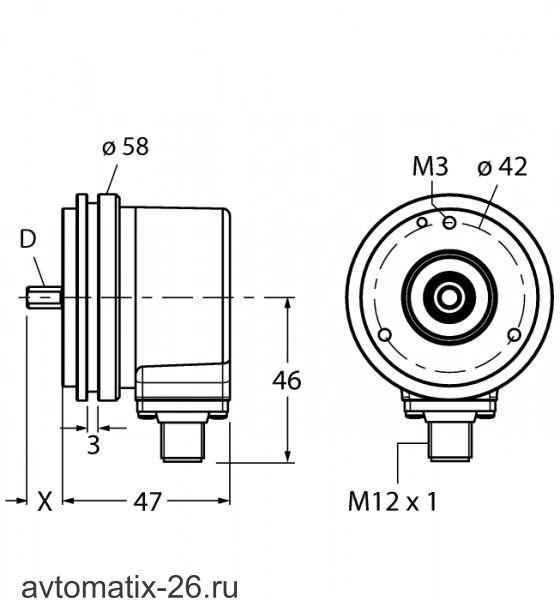 Энкодер TURCK RI-10S6S-2B4096-H1181