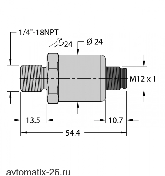 Датчик давления TURCK PT1R-1103-U3-H1143
