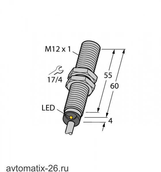 Магнитный датчик TURCK BIM-M12E-AP4X/S90