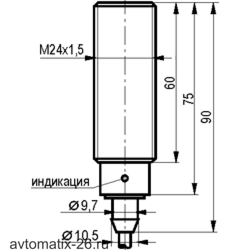 Индуктивный датчик ТЕКО ISB AF63A-43P-7-LZ
