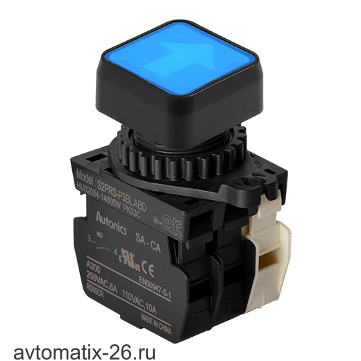 Кнопочный выключатель Autonics S2PRS-P3BLABLM