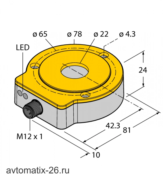 Энкодер TURCK RI360P0-QR24M0-0006X2-H1181