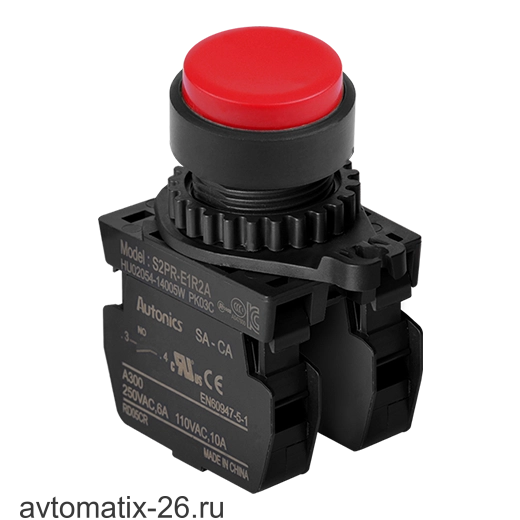 Кнопочный выключатель Autonics S2PR-E1R2AM
