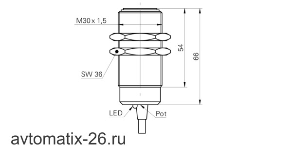 Усилитель для оптоволоконных датчиков Baumer FZAM 30P5001
