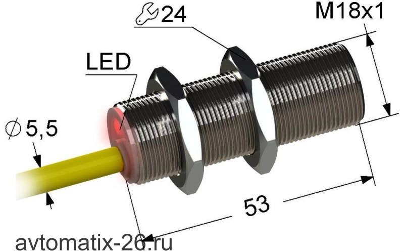 Индуктивный датчик Мега-К PS2-18M53-8B31-K