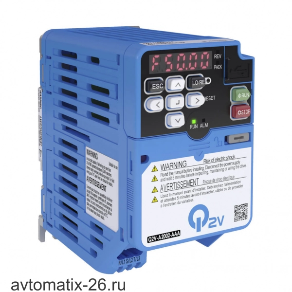 Частотный преобразователь Omron Q2V-AB002-AAA