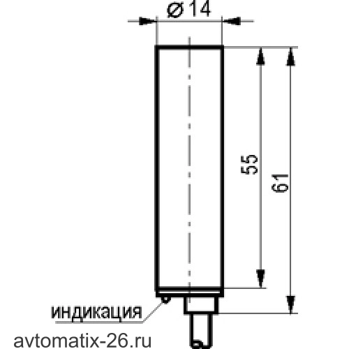 Индуктивный датчик ТЕКО ISB C3A-43N-3,5-L