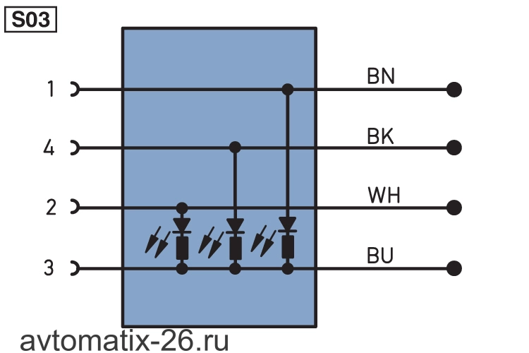 Разъем с кабелем Wenglor S27-5MPUR