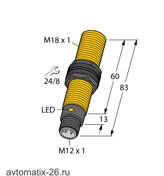 Емкостной датчик TURCK BC5-S18-AN4X-H1141/S250