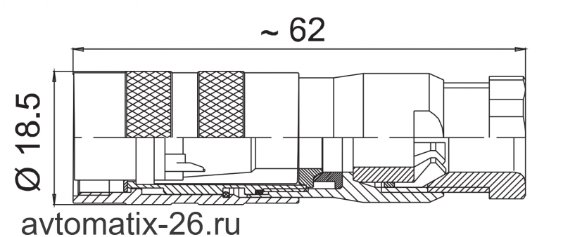 Разъем Sentinel ZCK7.1-PG9
