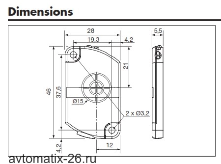Емкостный датчик Carlo Gavazzi CD46CNC10NP