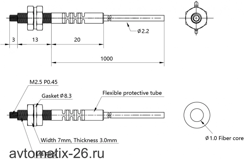 Оптоволоконный кабель LANBAO PFT-410