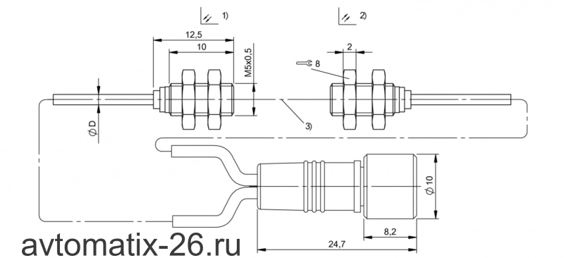Оптоволоконный кабель Balluff BOH TI-M05-003-02-S49F