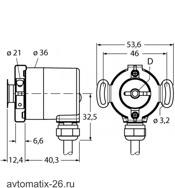 Энкодер TURCK RS-07H6E-7A12B-C 1M
