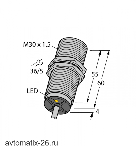 Индуктивный датчик TURCK BI10-M30-AZ3X