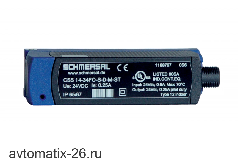 Индуктивный датчик безопасности Schmersal CSS 12-34F0-V-D-M-ST