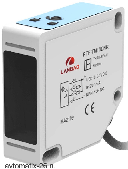 Оптический датчик LANBAO PTF-DM3DNO