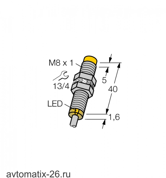 Индуктивный датчик TURCK NI6U-EG08-AP6X