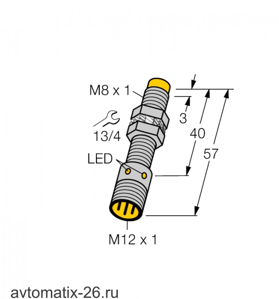 Индуктивный датчик TURCK NI3-EG08-AP6X-H1341