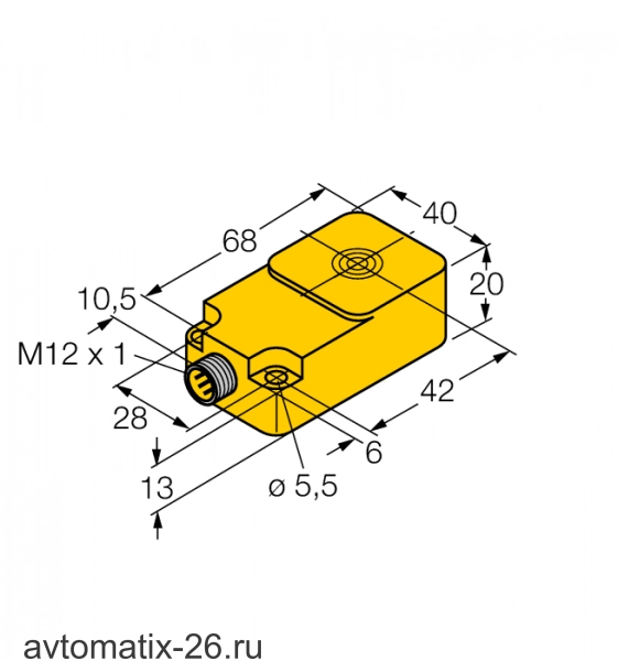 Индуктивный датчик TURCK BI8-Q20-2LU-H1141/S950