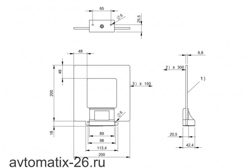 RFID головка чтения/записи Balluff BIS M-372-000-A01