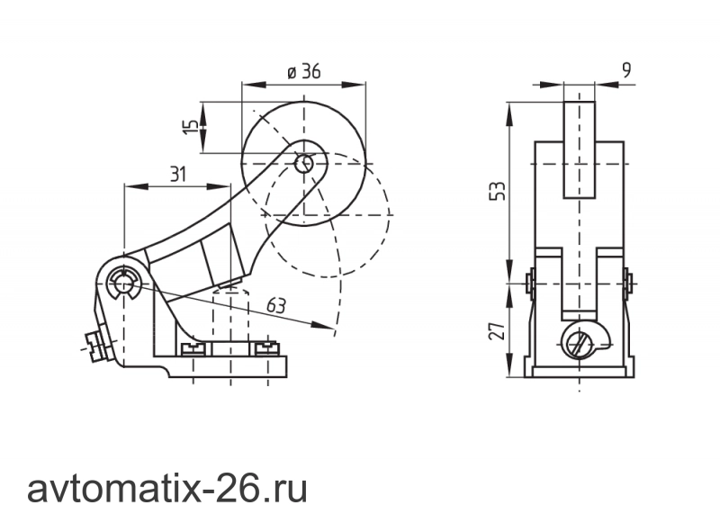 Kонцевой выключатель Schmersal MJ441-11Y-M20