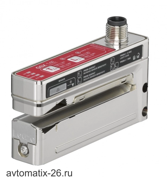 Щелевой датчик этикетки Leuze Electronic GSX14E/LWT.3-M12V