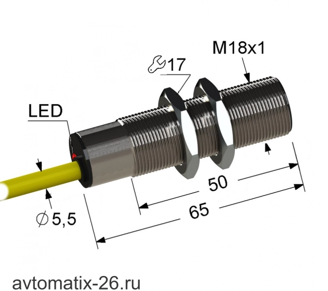 Оптический датчик Мега-К VB3C-18M65-TR200B51-K