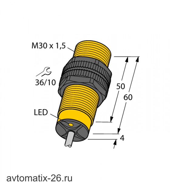 Индуктивный датчик TURCK BI10-S30-AP6X