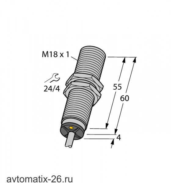 Индуктивный датчик TURCK BI8-M18-LIU