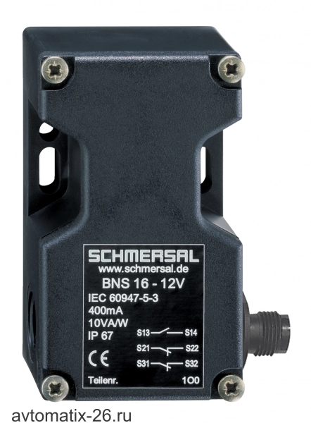 Магнитный датчик безопасности Schmersal BNS 16-11ZV-ST2