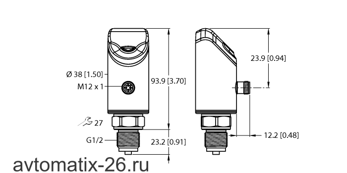 Датчик давления TURCK PS510-400-08-LI2UPN8-H1141