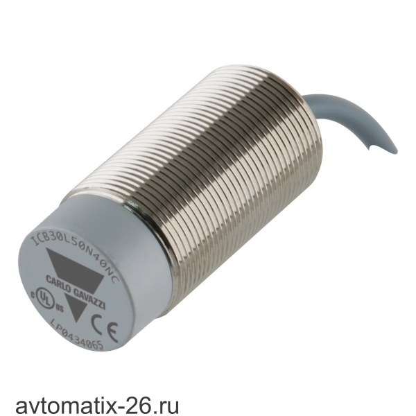 Индуктивный датчик Carlo Gavazzi ICB30L50N22NC