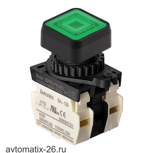 Кнопочный выключатель Autonics S2PRS-P3G2BDM