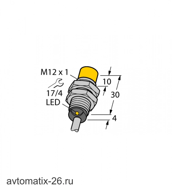 Индуктивный датчик TURCK NI8-G12K-AD4X