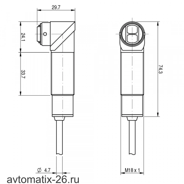 Оптический датчик Micro Detectors MP0/00-0A