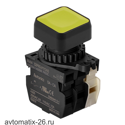 Кнопочный выключатель Autonics S2PRS-P1Y2ABM