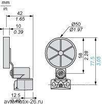 Kонцевой выключатель Telemecanique XCKD2539P16