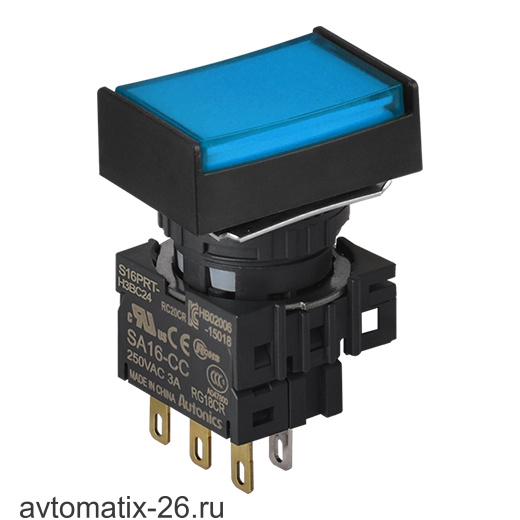 Кнопочный выключатель Autonics S16PRT-H4BC24
