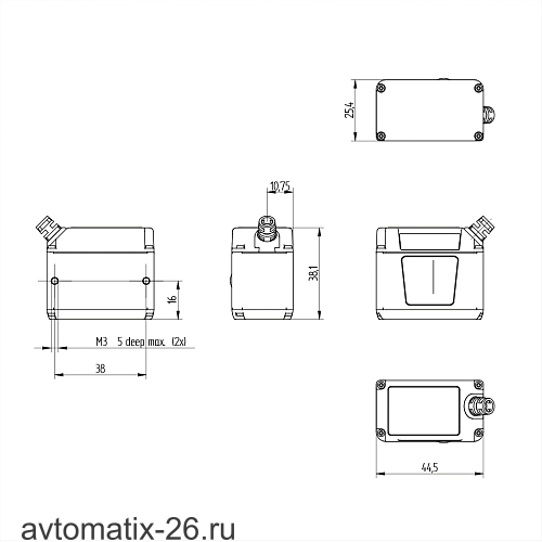 Сканер штрих-кодов Wenglor C5KC001