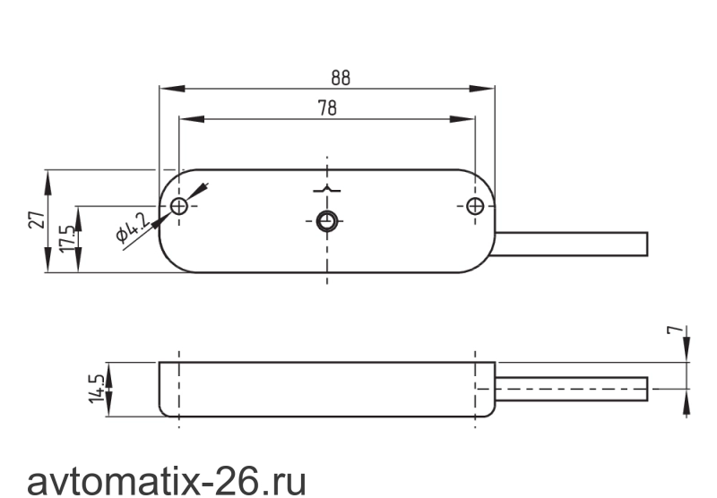 Магнитный датчик безопасности Schmersal BNS40S-12ZG