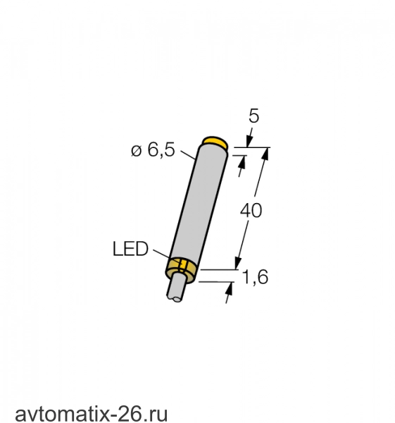 Индуктивный датчик TURCK NI6U-EH6.5-AN6X