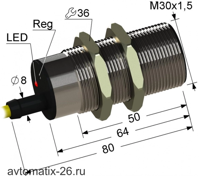 Емкостный датчик PS1-30M80-10B41-Z