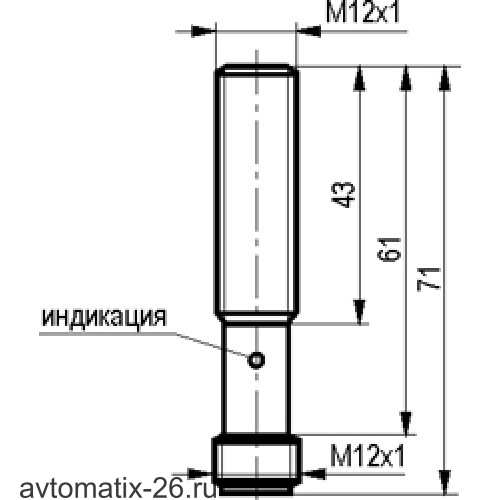 Индуктивный датчик ТЕКО ISB AC2B-31P-2-LZS4