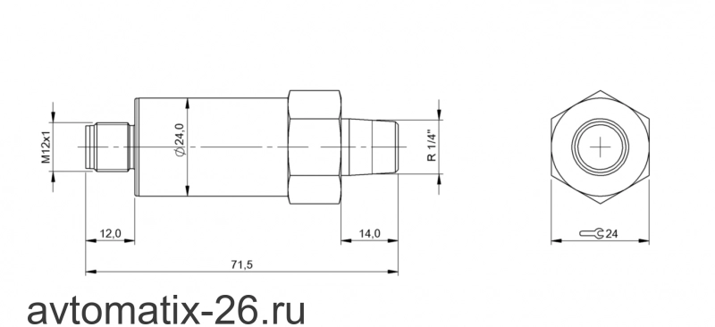 Датчик давления Balluff BSP B010-KV004-D05S1A-S4