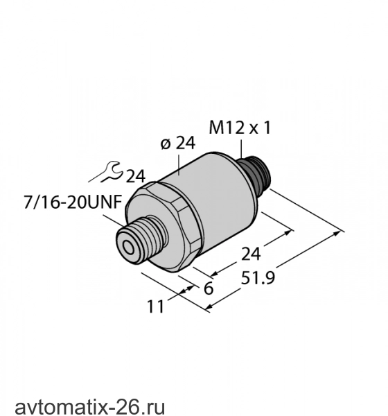 Датчик давления TURCK PT15PSIG-1005-U1-H1141/X