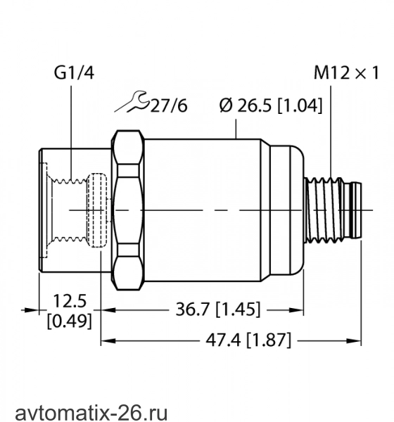 Датчик давления TURCK PT1VR-1001-U1-H1143/X