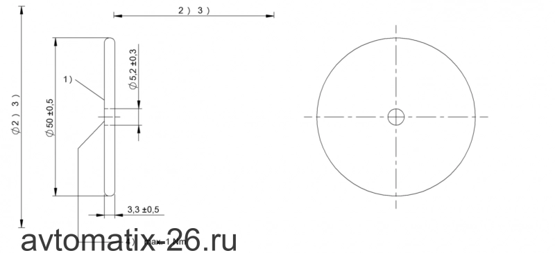 Транспондер RFID Balluff BIS M-112-02/L-SA1