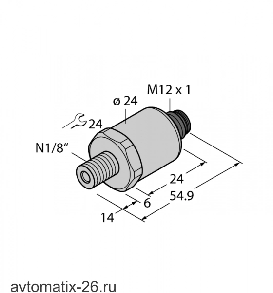 Датчик давления TURCK PT100PSIG-2014-I2-H1141