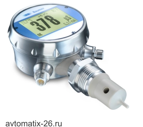 Кондуктометрический датчик проводимости (концентрации) Baumer AFI4-6810.4006.1100
